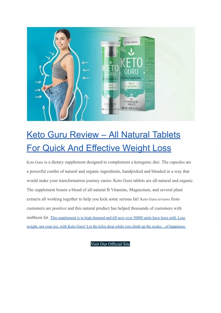 keto guru review all natural tablets for quick