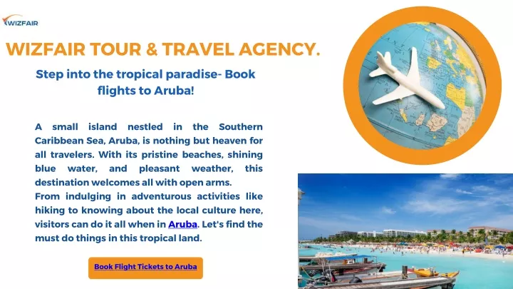 book flight tickets to aruba