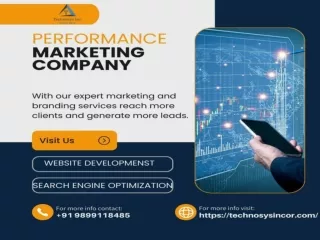 Performance Marketing Company in Delhi NCR – Technosys Inc