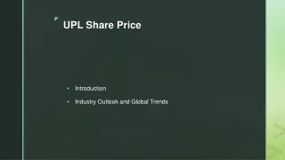 UPL Share Price
