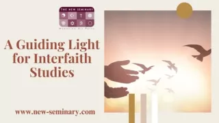 A Guiding Light for Interfaith Studies