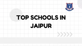 Top Schools in Jaipur