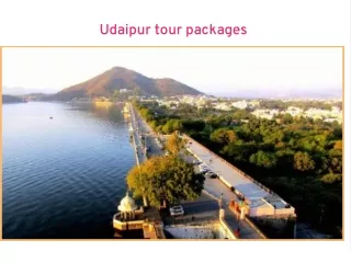 udaipur tour packages