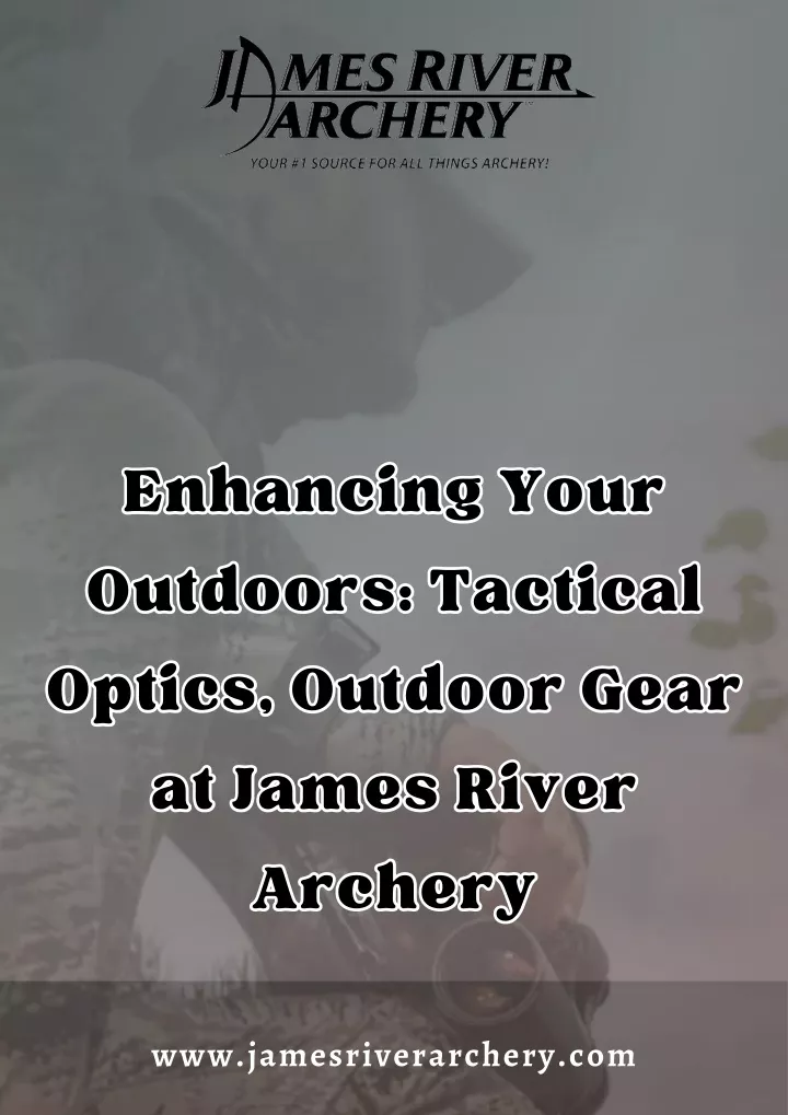 enhancing your outdoors tactical optics outdoor