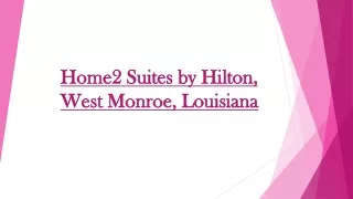 Book hotel rooms in West Monroe