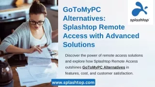 GoToMyPC Alternatives Splashtop-Remote-Access