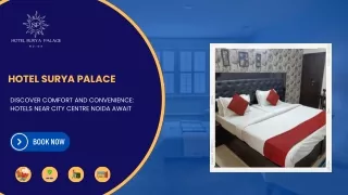 Looking for Hotel Near City Centre Noida