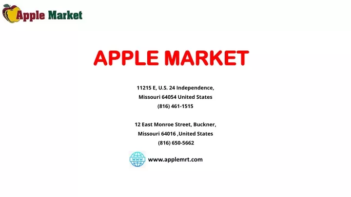 apple market