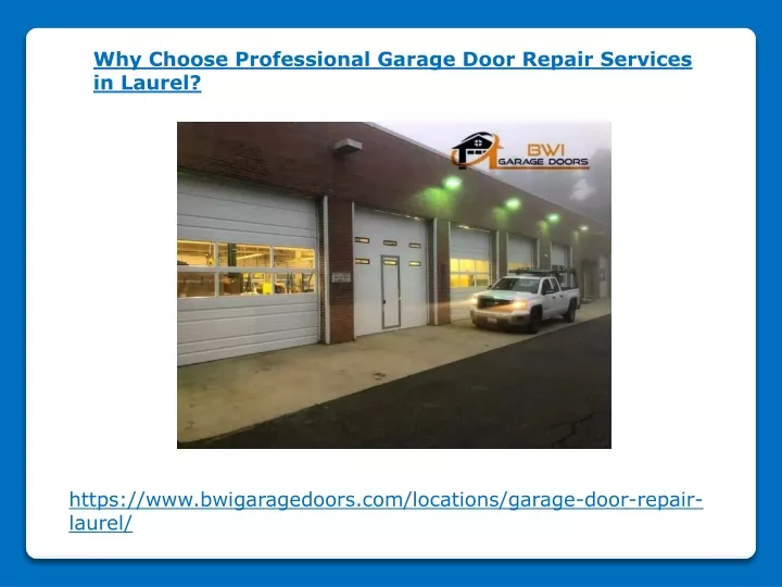 why choose professional garage door repair