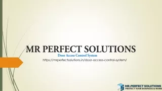 mr perfect solutions