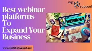 Best webinar platforms To Expand Your Business