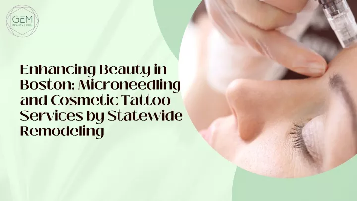 enhancing beauty in boston microneedling