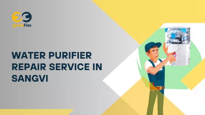 water purifier repair service in sangvi