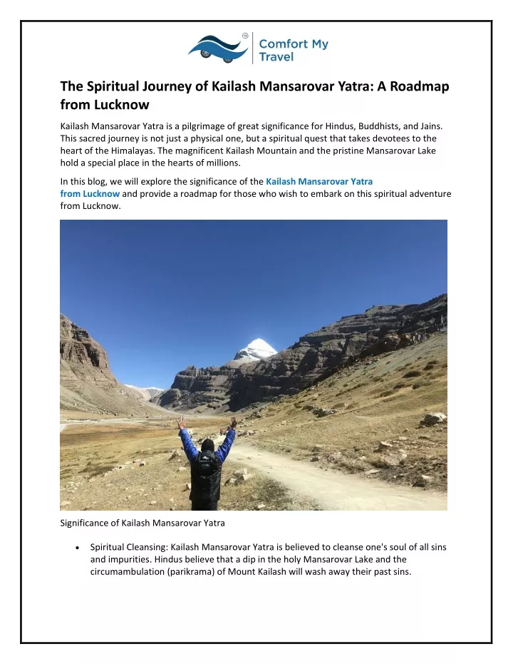 the spiritual journey of kailash mansarovar yatra