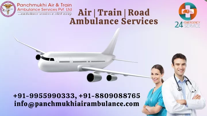 air train road ambulance services