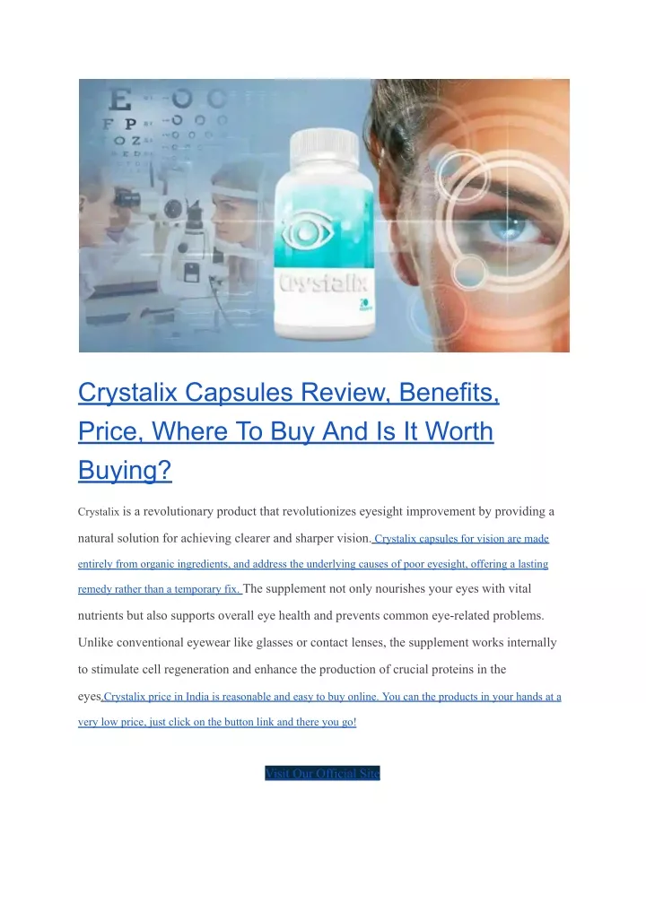 crystalix capsules review benefits price where