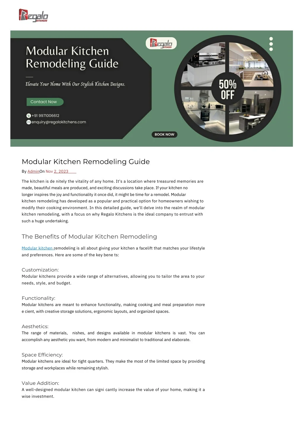 PPT - Modular Kitchen Remodeling Guide PowerPoint Presentation, free ...