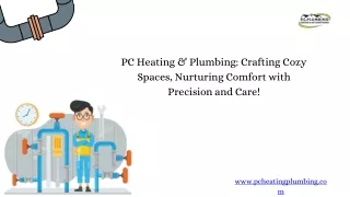 PC Heating & Plumbing - Your Trusted Wayland Plumbing and Remodeling Experts