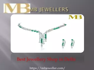 Top 10 jewellers in Delhi- MB Jewellers by Jatin Mehra