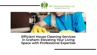 House Cleaning Services Graham