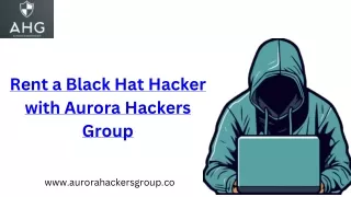 Rent-a-Hack: Accessing Black Hat Hacker Skills for Your Needs