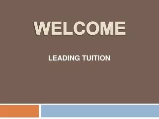 welcome