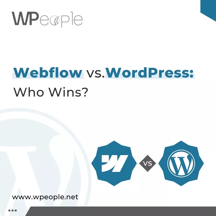 webflow vs wordpress who wins