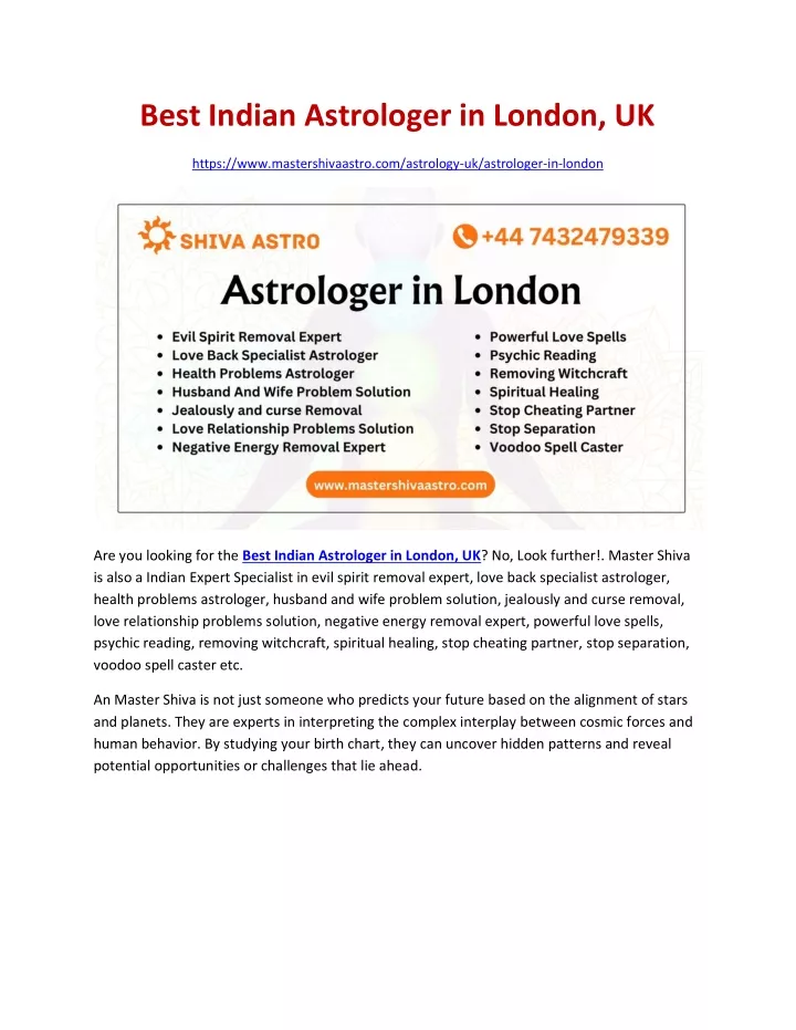 best indian astrologer in london uk
