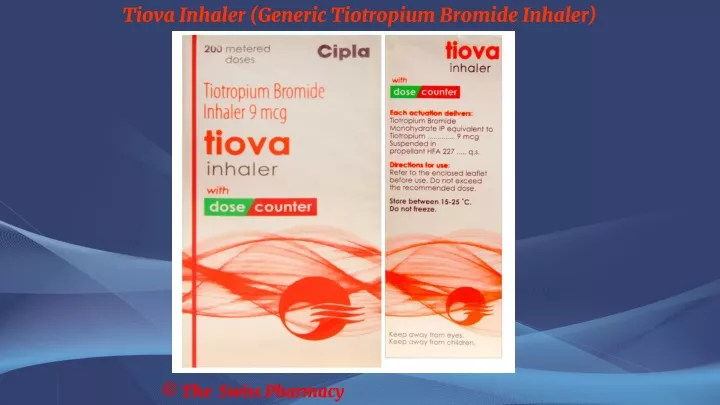 tiova inhaler generic tiotropium bromide inhaler