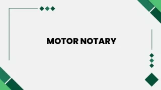 Welcome To Mobile Notary Services