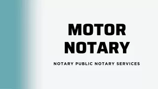 Notary And Apostille Services At Mobile Notary