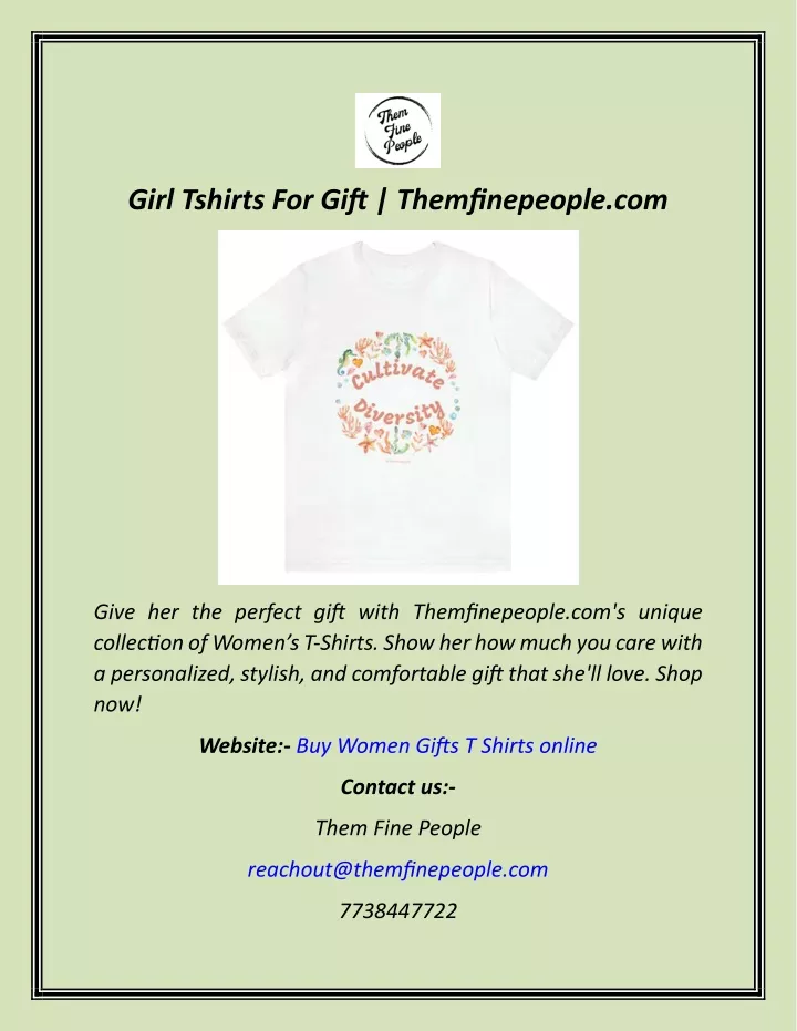 girl tshirts for gift themfinepeople com