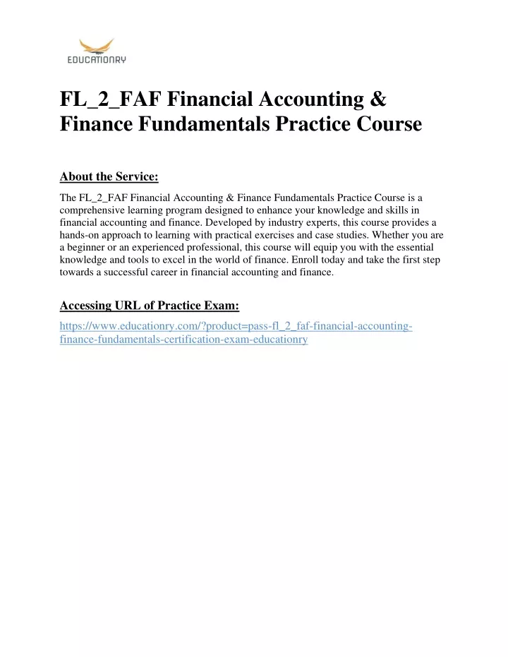 fl 2 faf financial accounting finance