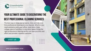 Your Ultimate Guide to Discovering the Best Professional Cleaning Services