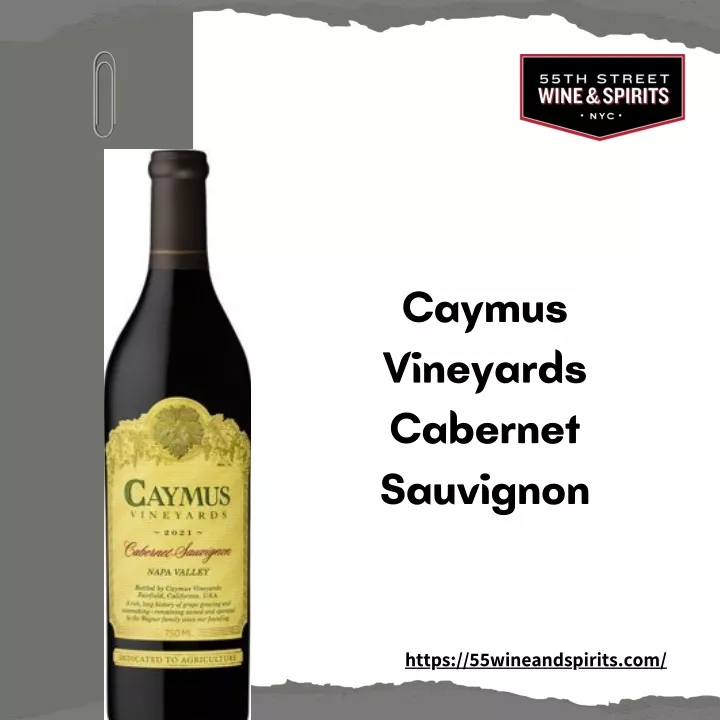 caymus vineyards cabernet sauvignon