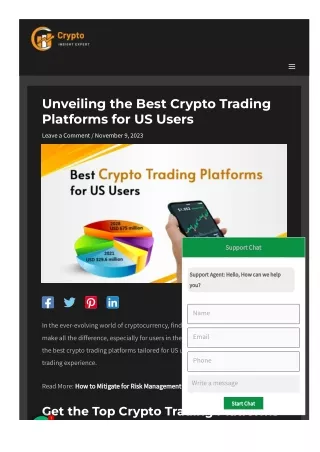Crypto Trading Platforms for US Users