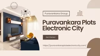 Purva Land Plots Electronic City Bangalore