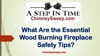 What Are the Essential Wood Burning Fireplace Safety Tips