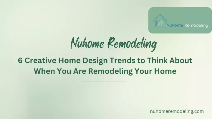 nuhome remodeling