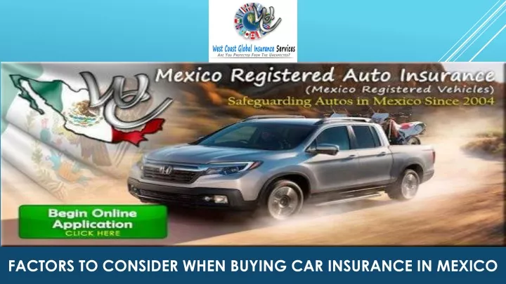 factors to consider when buying car insurance