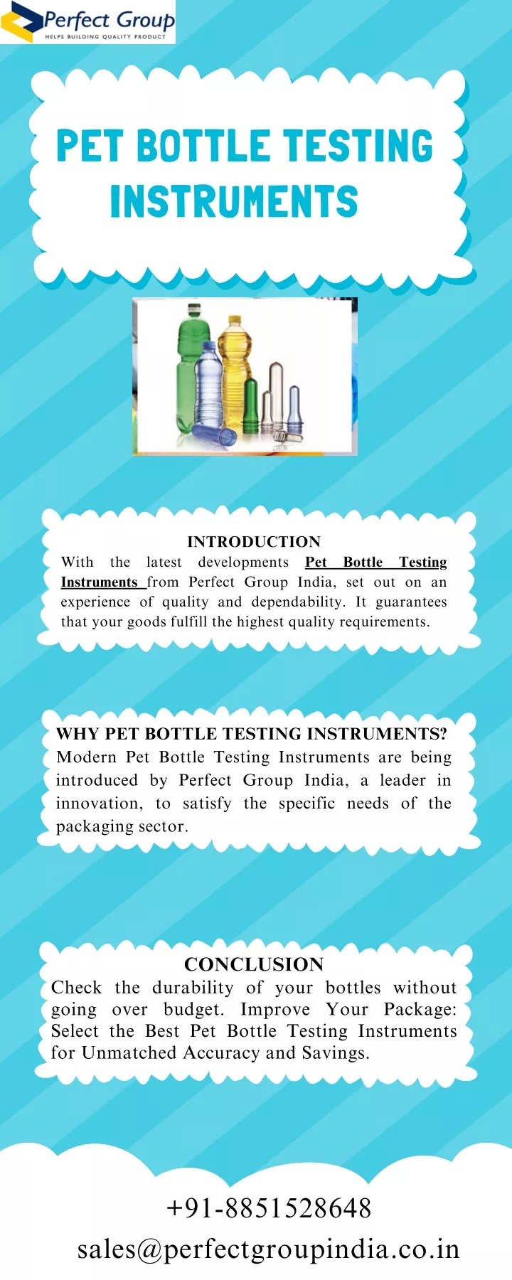 pet bottle testing instruments