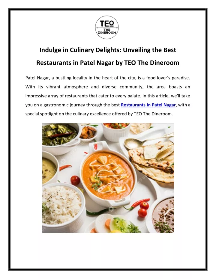 indulge in culinary delights unveiling the best