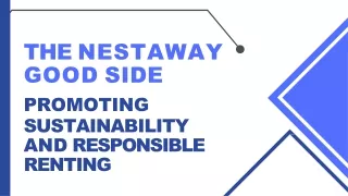 The Nestaway Good Side Promoting Sustainability and Responsible Renting