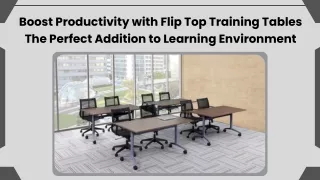 Keep Your Space Flexible with Flip-Top Tables