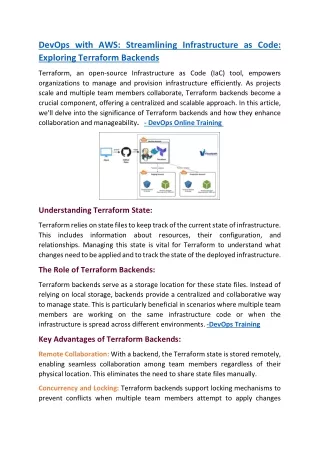 devops with aws streamlining infrastructure