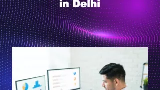 Data Science Course in Delhi Qualification and Work