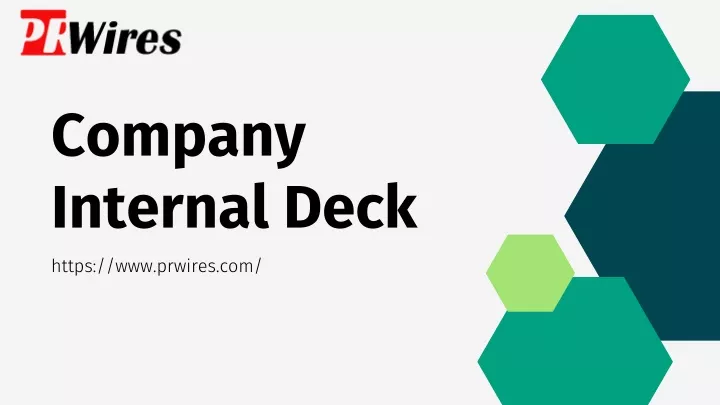 company internal deck
