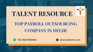 Top Payroll Outsourcing Company in Delhi