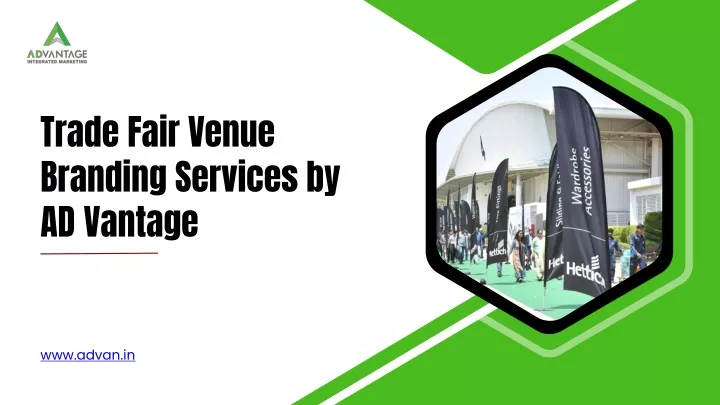 trade fair venue branding services by ad vantage