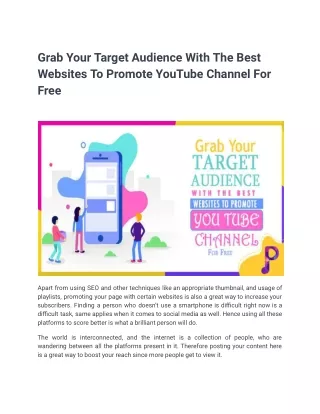 grab your target audience with the best websites